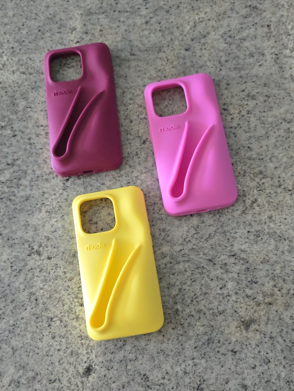 Bundle If 3 LIMITED EDITION RHODE Silicone For iPhone 14 PRO Cases